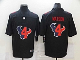 Nike Texans 4 Deshaun Watson Black Shadow Logo Limited Jersey Dzhi,baseball caps,new era cap wholesale,wholesale hats